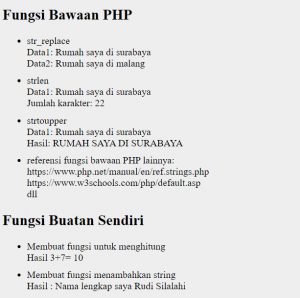 Konsep dasar PHP dan cara menghubungkan dengan HTML (part 6) – Rasupe